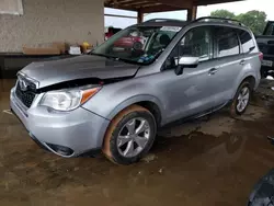 Salvage cars for sale from Copart Tanner, AL: 2015 Subaru Forester 2.5I Premium