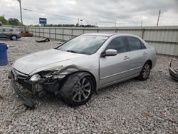 Honda Accord ex salvage cars for sale: 2007 Honda Accord EX