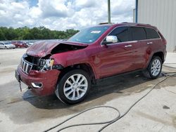 Vehiculos salvage en venta de Copart Apopka, FL: 2017 Jeep Grand Cherokee Limited