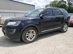 Salvage cars for sale at Gastonia, NC auction: 2016 Ford Explorer XLT