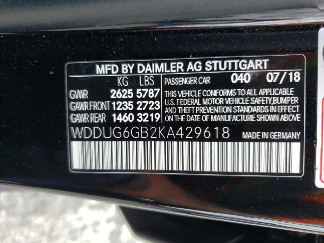 2019 Mercedes-Benz S 450