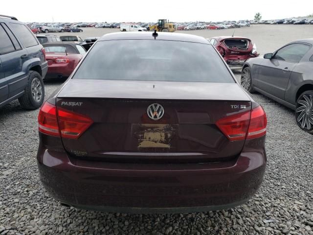 2013 Volkswagen Passat SE