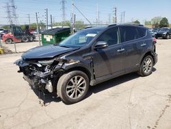 Toyota salvage cars for sale: 2016 Toyota Rav4 HV Limited