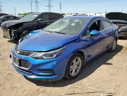 Vehiculos salvage en venta de Copart Elgin, IL: 2017 Chevrolet Cruze LT