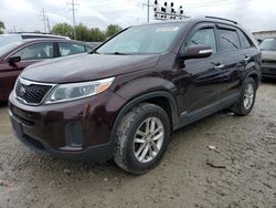 KIA Sorento LX salvage cars for sale: 2015 KIA Sorento LX