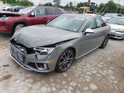 Salvage cars for sale at Bridgeton, MO auction: 2019 Audi S4 Premium Plus
