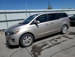 Salvage cars for sale from Copart Littleton, CO: 2015 KIA Sedona LX