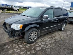 Salvage cars for sale at Woodhaven, MI auction: 2013 Chrysler Town & Country Touring L