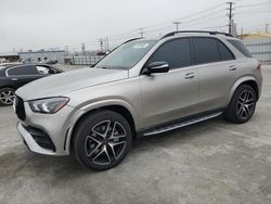 Salvage cars for sale at Sun Valley, CA auction: 2021 Mercedes-Benz GLE AMG 53 4matic