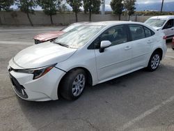 Salvage cars for sale from Copart Rancho Cucamonga, CA: 2021 Toyota Corolla LE