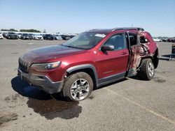 Jeep salvage cars for sale: 2019 Jeep Cherokee Trailhawk