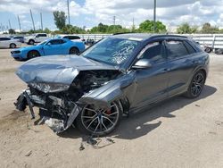 Vehiculos salvage en venta de Copart Miami, FL: 2019 Audi Q8 Prestige S-Line