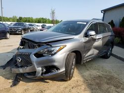 Salvage cars for sale from Copart Louisville, KY: 2020 Infiniti QX60 Luxe