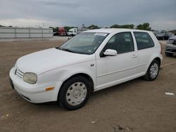 Salvage cars for sale from Copart Kansas City, KS: 2004 Volkswagen Golf GL