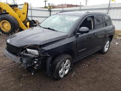 Salvage cars for sale at Chicago Heights, IL auction: 2017 Jeep Compass Latitude