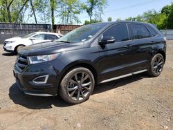 Salvage cars for sale from Copart New Britain, CT: 2015 Ford Edge Sport
