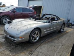 Chevrolet Corvette salvage cars for sale: 2000 Chevrolet Corvette