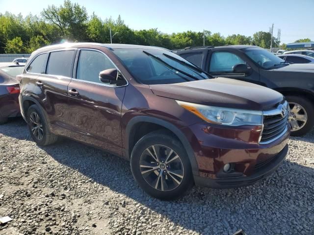 2016 Toyota Highlander XLE