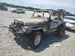 Salvage SUVs for sale at auction: 2000 Jeep Wrangler / TJ Sport