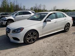 Vehiculos salvage en venta de Copart Leroy, NY: 2015 Mercedes-Benz E 350 4matic