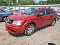 Salvage cars for sale from Copart Ellwood City, PA: 2016 Dodge Journey SE