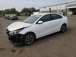 Salvage cars for sale from Copart New Britain, CT: 2021 KIA Forte FE