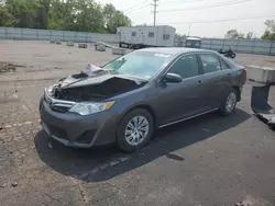 Salvage cars for sale from Copart Bridgeton, MO: 2013 Toyota Camry L