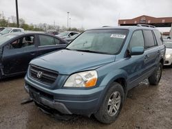 Salvage cars for sale at Fort Wayne, IN auction: 2005 Honda Pilot EX