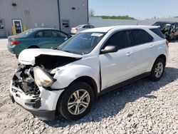 Salvage cars for sale at Milwaukee, WI auction: 2013 Chevrolet Equinox LS