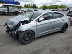 Salvage cars for sale at Glassboro, NJ auction: 2020 Hyundai Elantra SEL