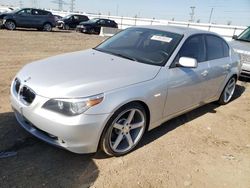 Salvage cars for sale at Dyer, IN auction: 2004 BMW 545 I