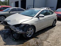 Salvage cars for sale at Savannah, GA auction: 2017 Hyundai Elantra SE