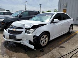 Chevrolet salvage cars for sale: 2012 Chevrolet Cruze LT