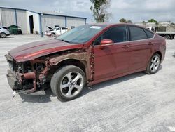 Salvage cars for sale at Tulsa, OK auction: 2014 Ford Fusion SE