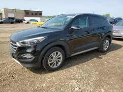 Salvage cars for sale at Kansas City, KS auction: 2017 Hyundai Tucson Limited
