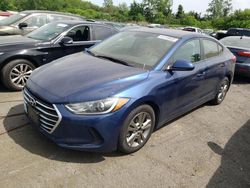 Salvage cars for sale at New Britain, CT auction: 2017 Hyundai Elantra SE