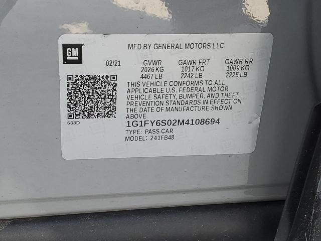 2021 Chevrolet Bolt EV LT