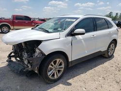 Salvage cars for sale at Houston, TX auction: 2020 Ford Edge SEL