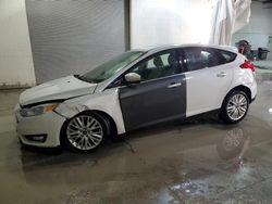 Salvage cars for sale from Copart Leroy, NY: 2018 Ford Focus Titanium