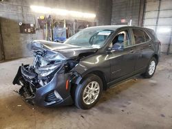Salvage cars for sale at Angola, NY auction: 2022 Chevrolet Equinox LT