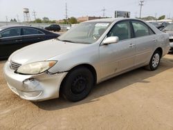 Toyota salvage cars for sale: 2005 Toyota Camry LE