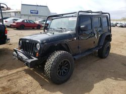 Salvage cars for sale at Colorado Springs, CO auction: 2010 Jeep Wrangler Unlimited Sport