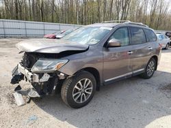 Salvage cars for sale at Milwaukee, WI auction: 2014 Nissan Pathfinder S