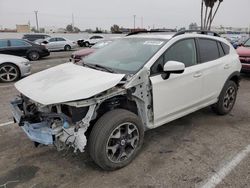 Salvage cars for sale at Van Nuys, CA auction: 2018 Subaru Crosstrek Premium