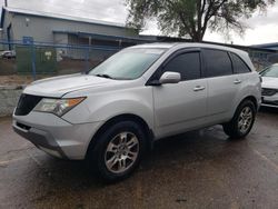 Salvage cars for sale from Copart Albuquerque, NM: 2008 Acura MDX Technology