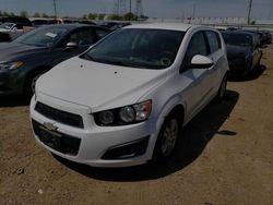 Salvage cars for sale at Dyer, IN auction: 2015 Chevrolet Sonic LT