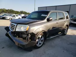 Salvage cars for sale at Apopka, FL auction: 2012 Honda Pilot EXL