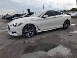 Infiniti salvage cars for sale: 2018 Infiniti Q60 Pure