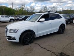 Salvage cars for sale at Marlboro, NY auction: 2015 Audi SQ5 Premium Plus