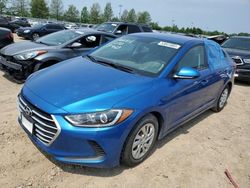 Salvage cars for sale at Bridgeton, MO auction: 2018 Hyundai Elantra SE